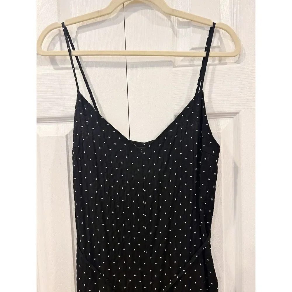Lulus Charming Ways Black and White Polka Dot Culotte Jumpsuit - Picture 4 of 11